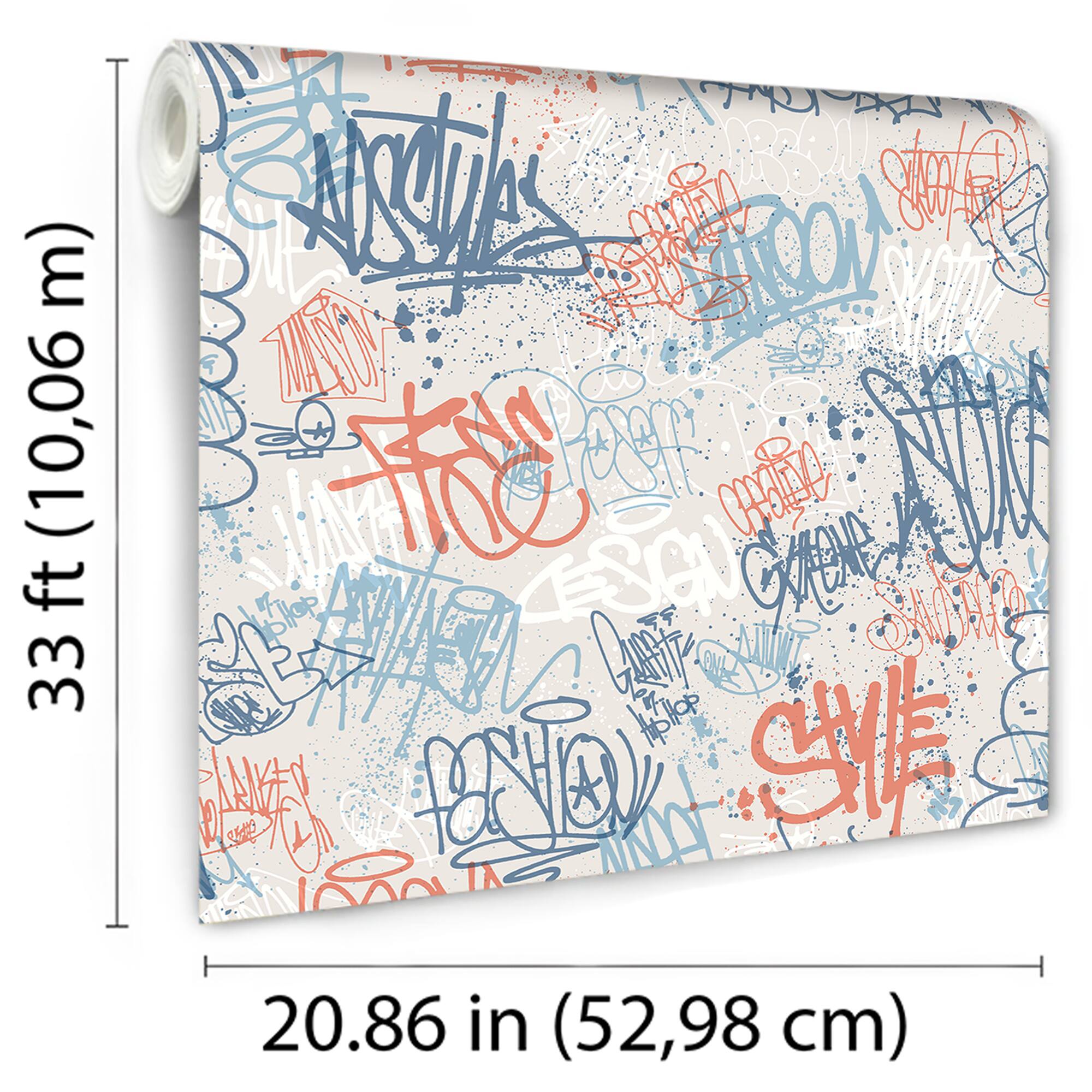Designs Direct Graffiti Wallpaper